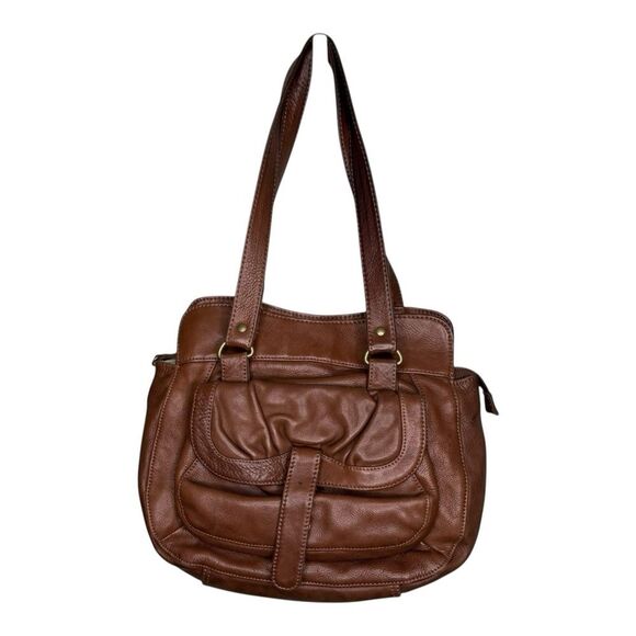 Anthropologie Lucky Penny brand leather purse Buttery soft, supple leather Brown - Picture 1 of 14